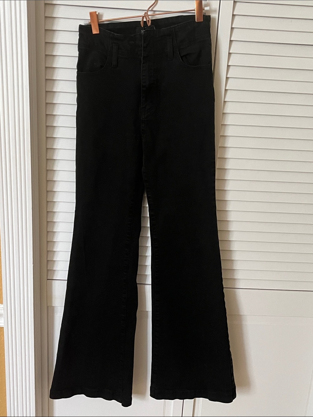 Vici Poppy Black High-Rise Flare Leg Jeans